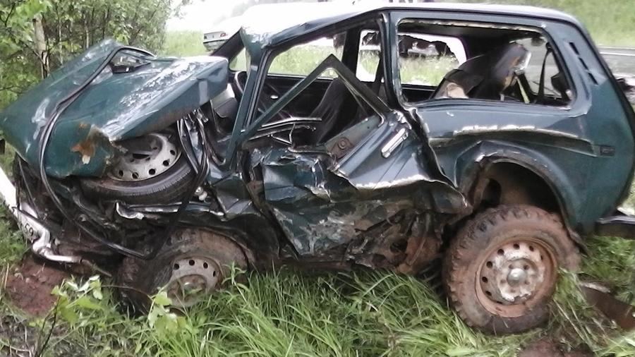 В Сивинском районе в столкновении автомобилей погиб водитель Нивы